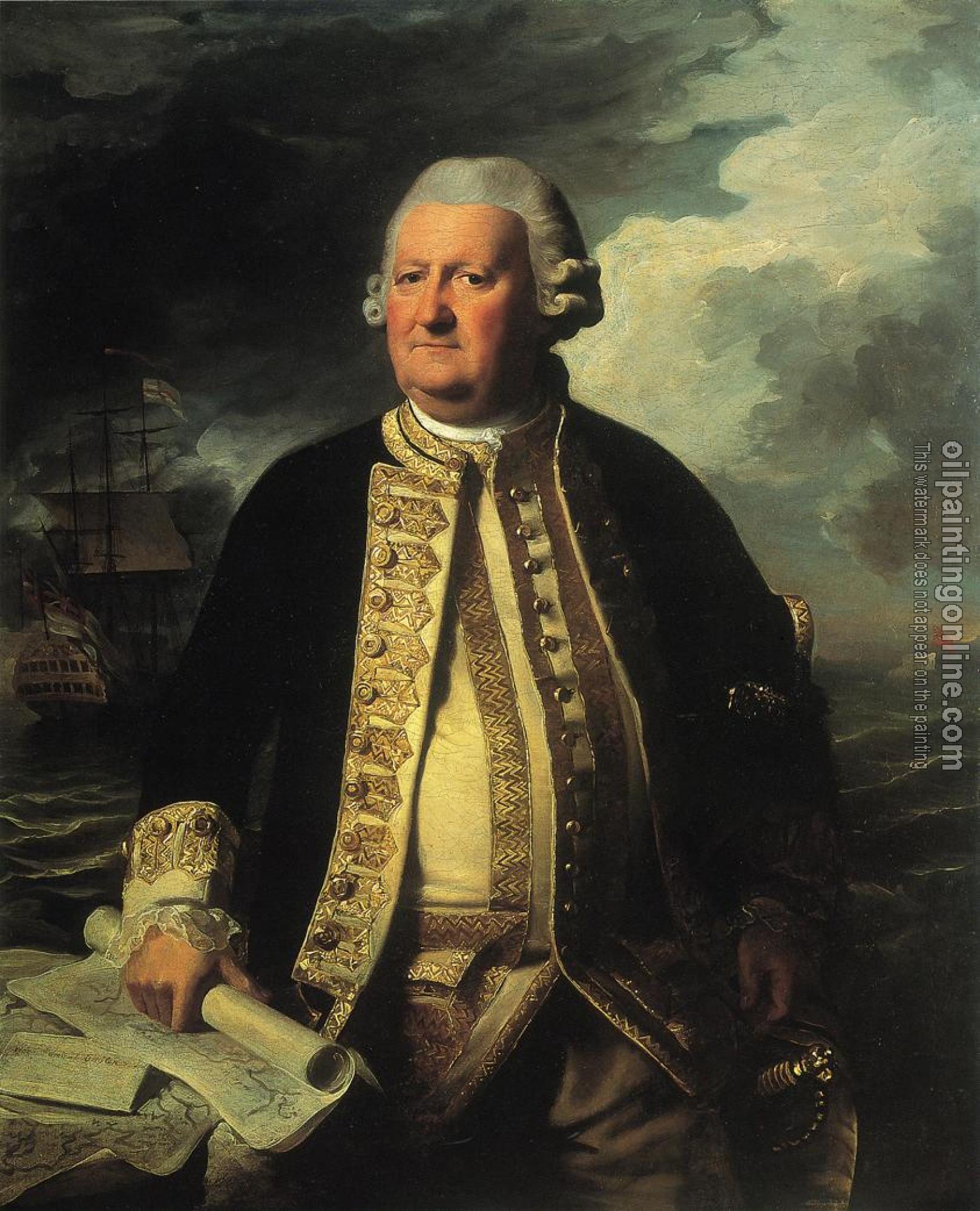 Copley, John Singleton - Clark Gayton, Admiral of the White